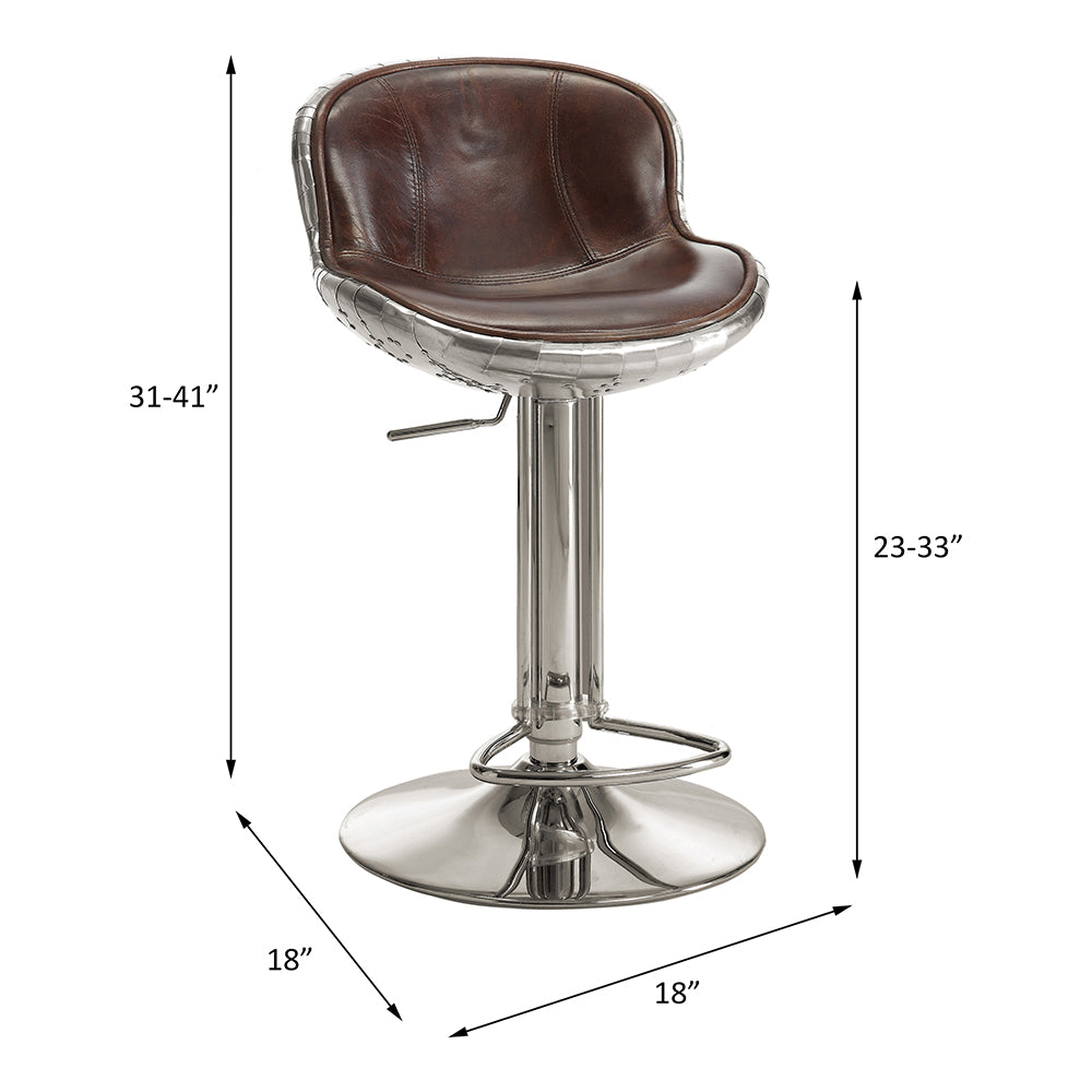 Brancaster Adjustable Stool W/Swivel