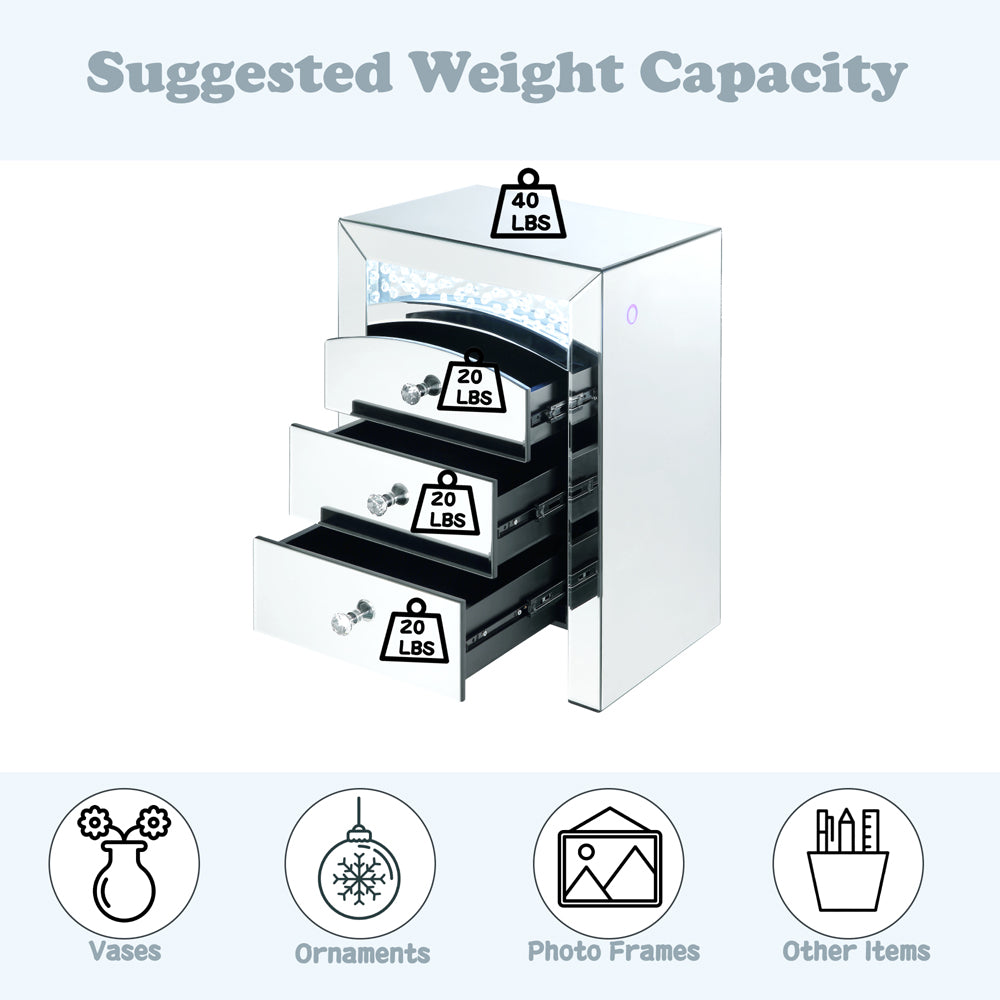 Nysa Accent Table W/Led