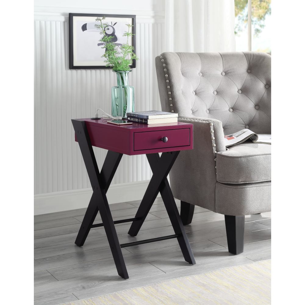 Fierce Accent Table W/USB