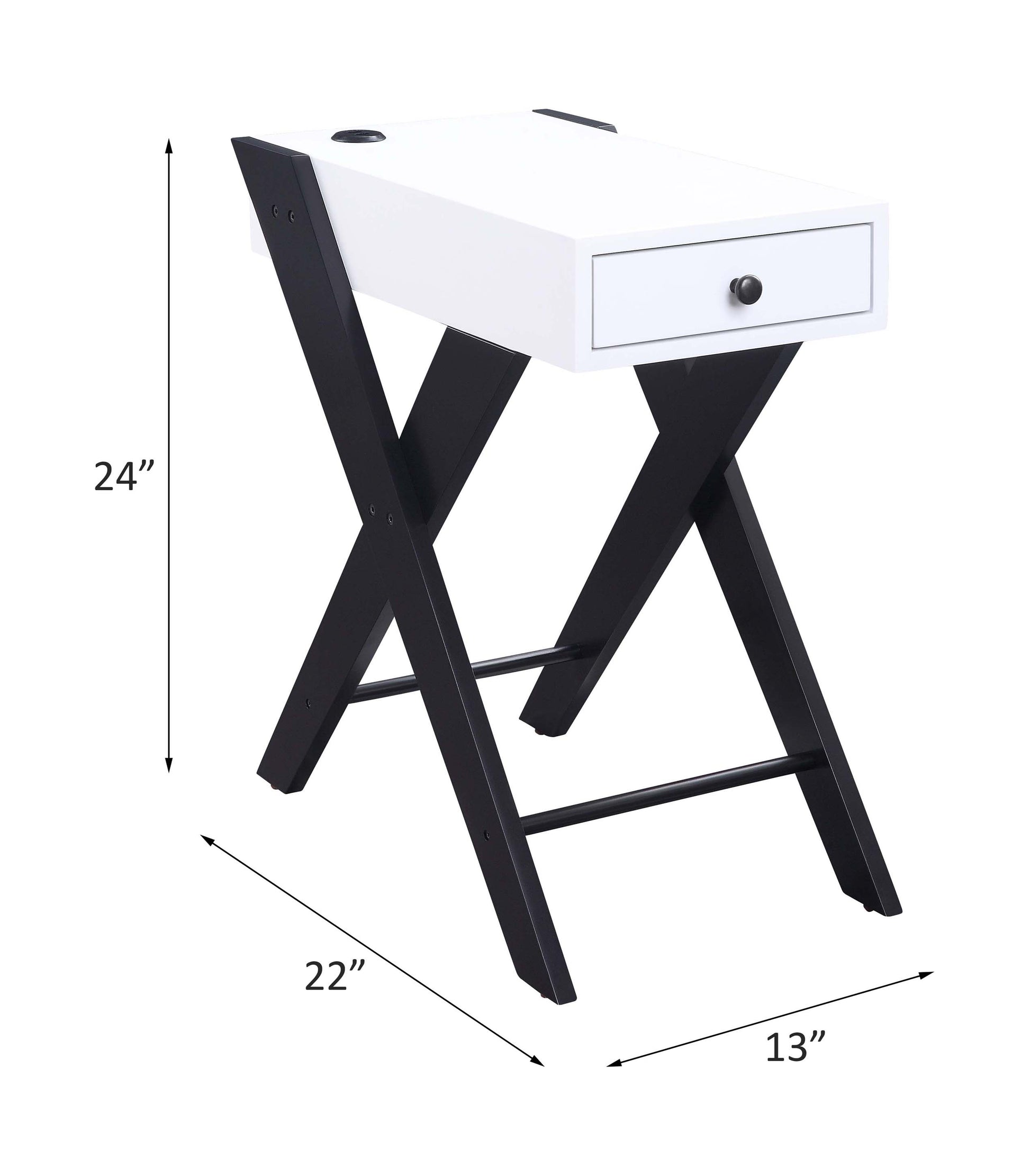 Fierce Accent Table W/USB