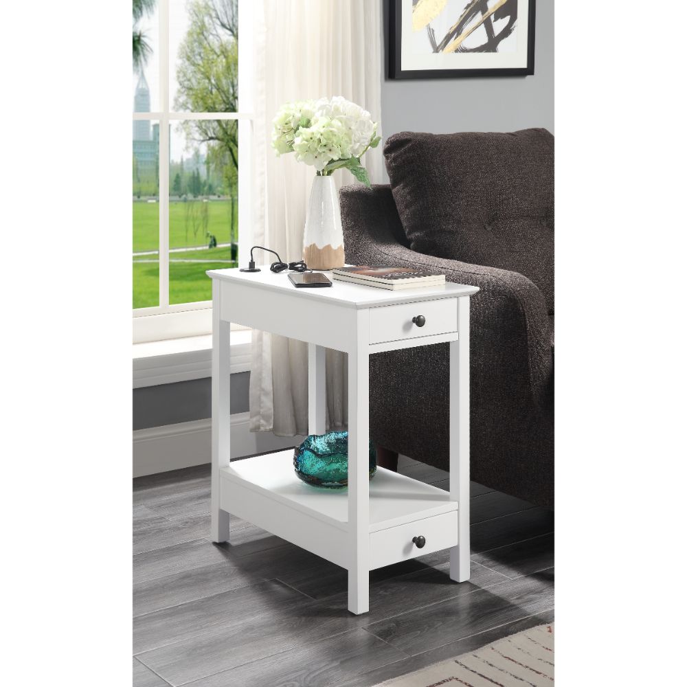 Byzad Accent Table W/USB
