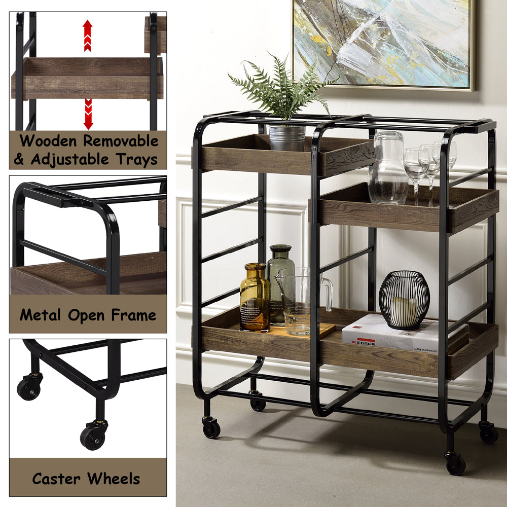 Vorrik Serving Cart
