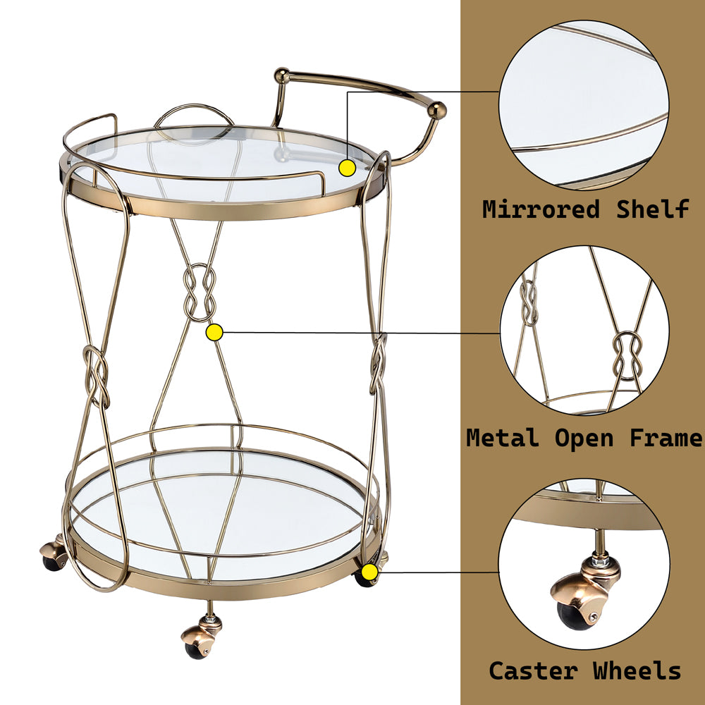 Zekera Serving Cart