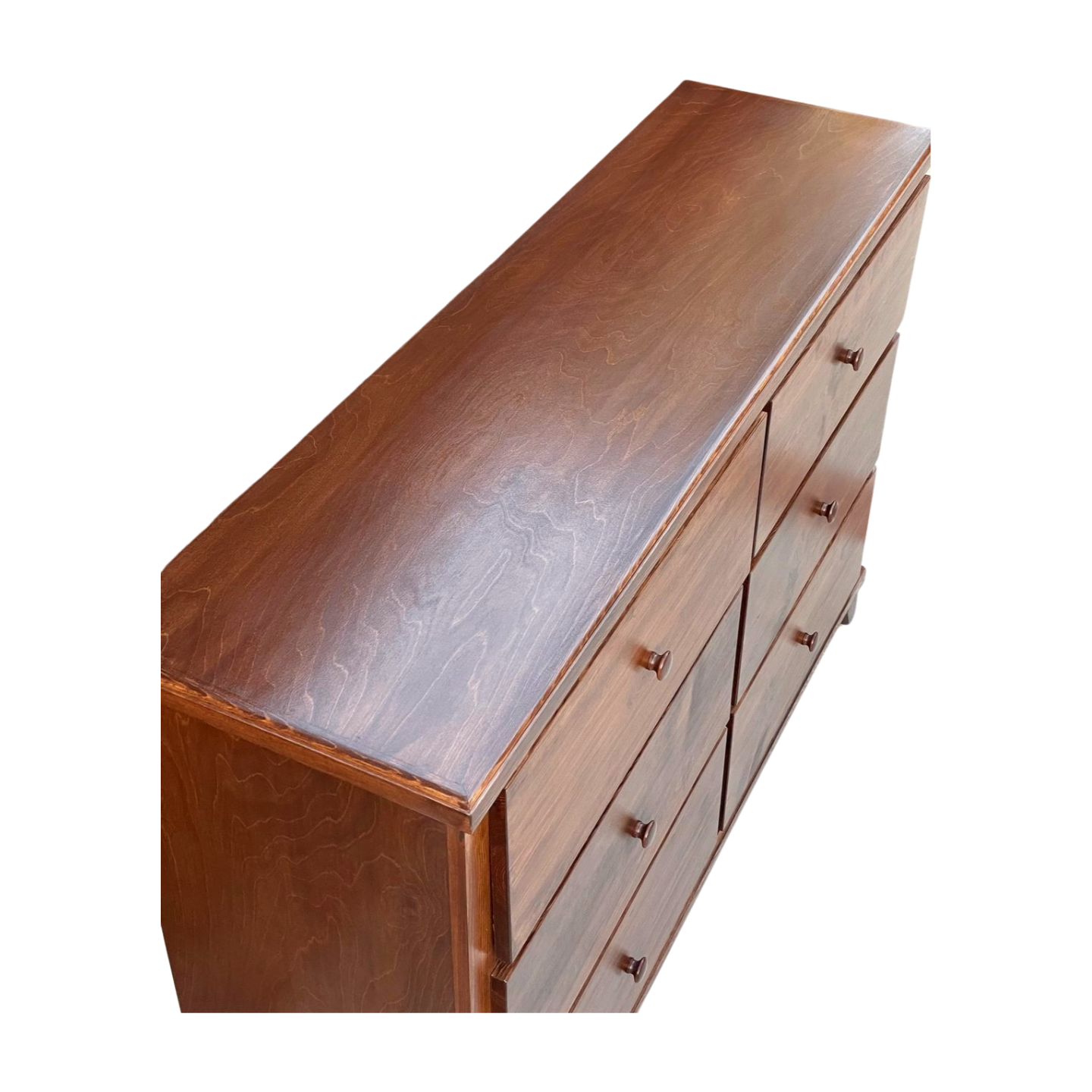 Solid Wood 6 Drawer Dresser