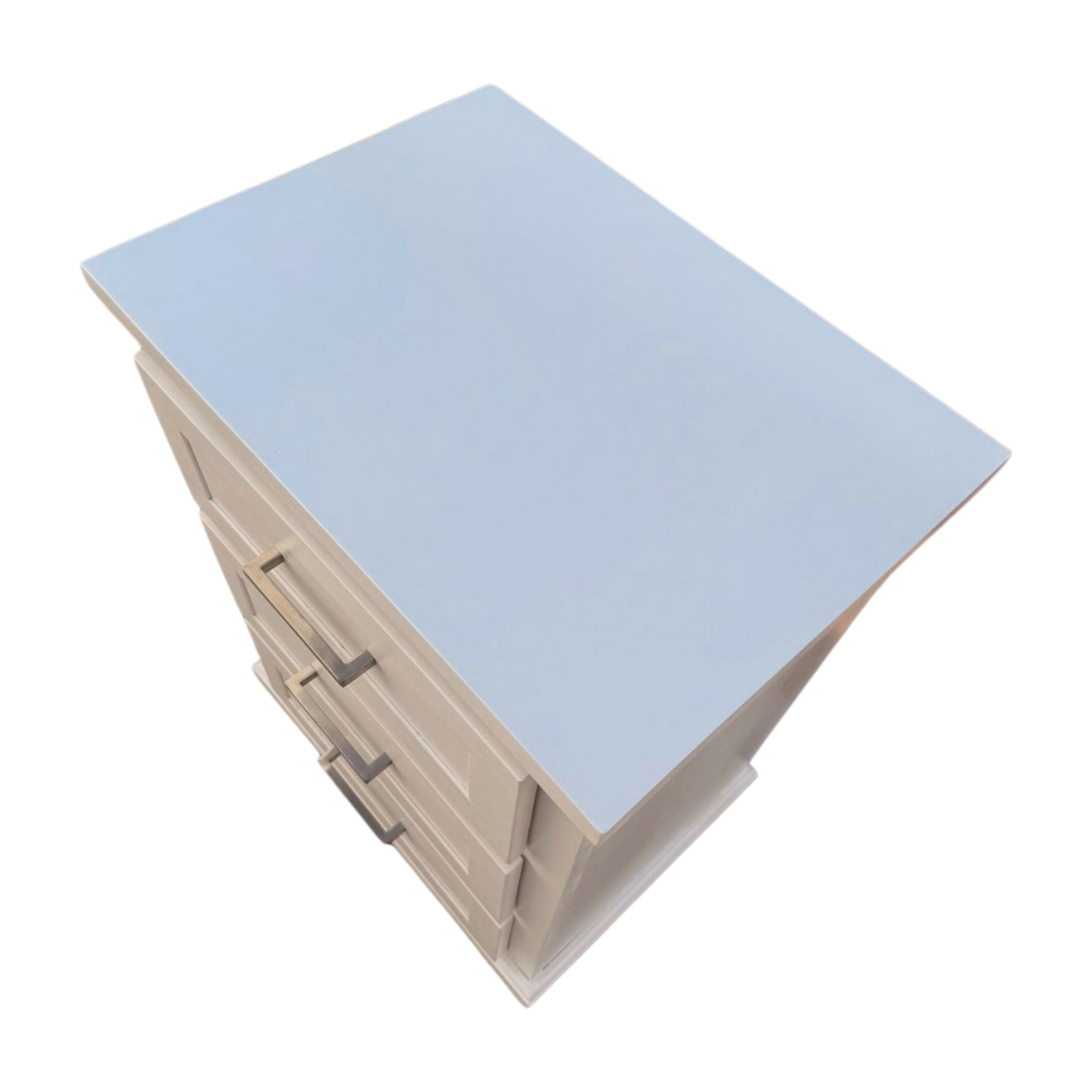 Solid Wood 3 Drawer Nightstand