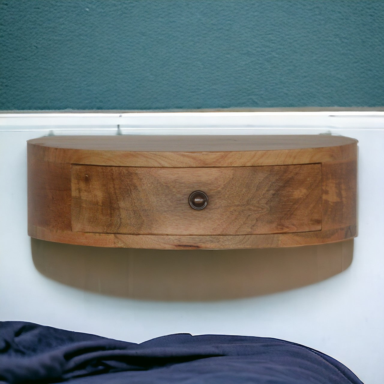 Wall Mounted Rounded nightstand