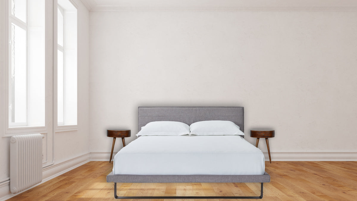 Nordic Chestnut Circular nightstand