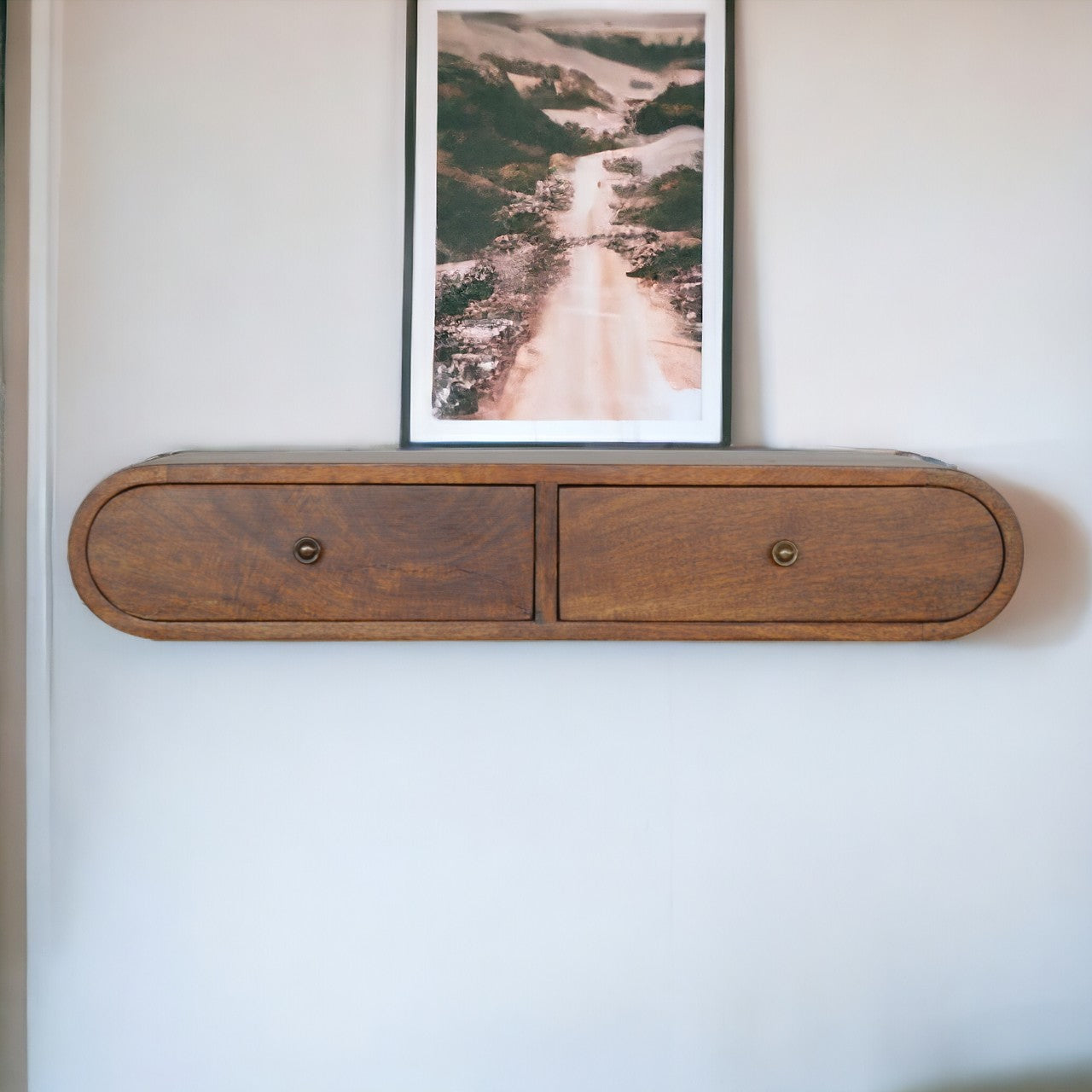 Floating Chestnut London Console