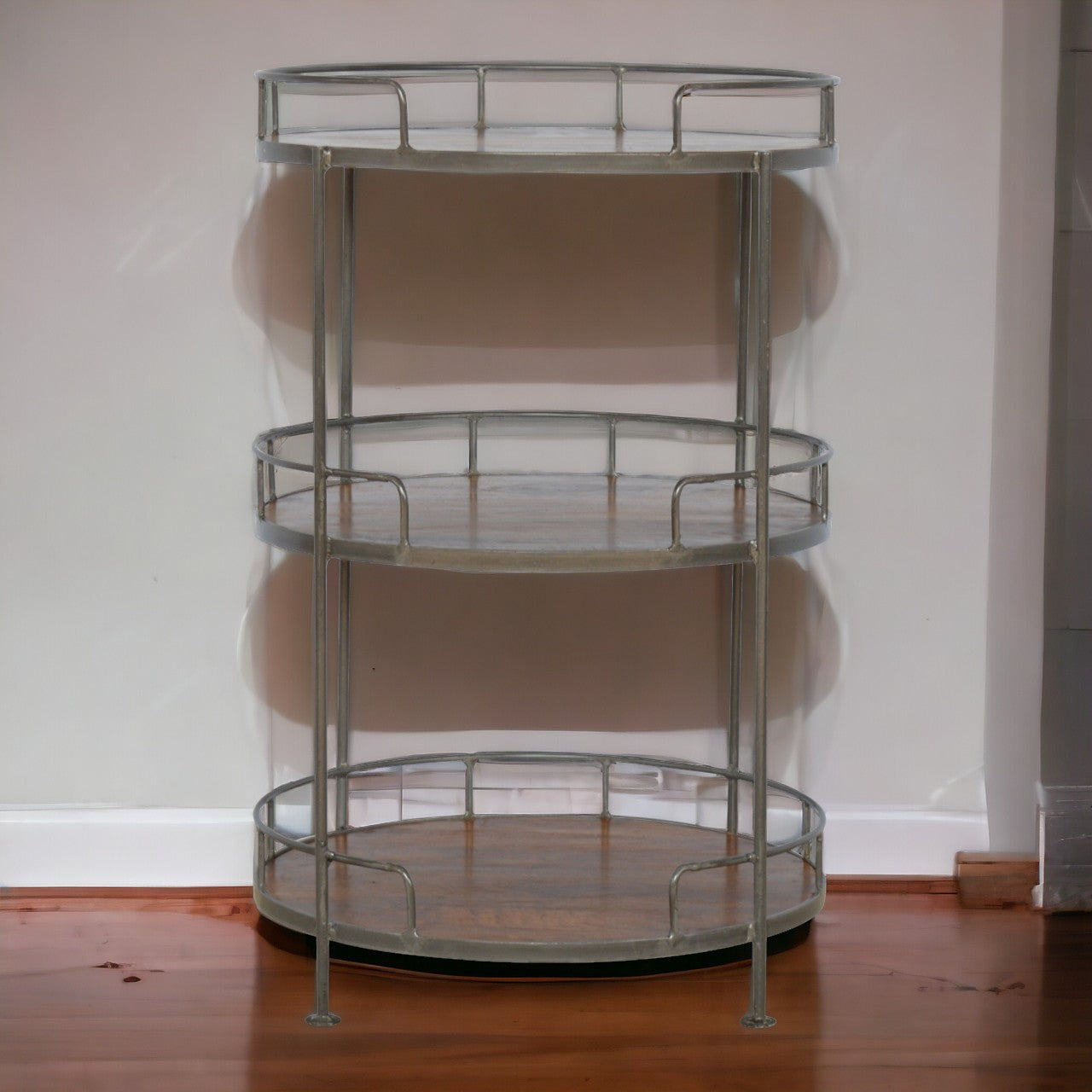 Modern Chestnut Solid Wood nightstand