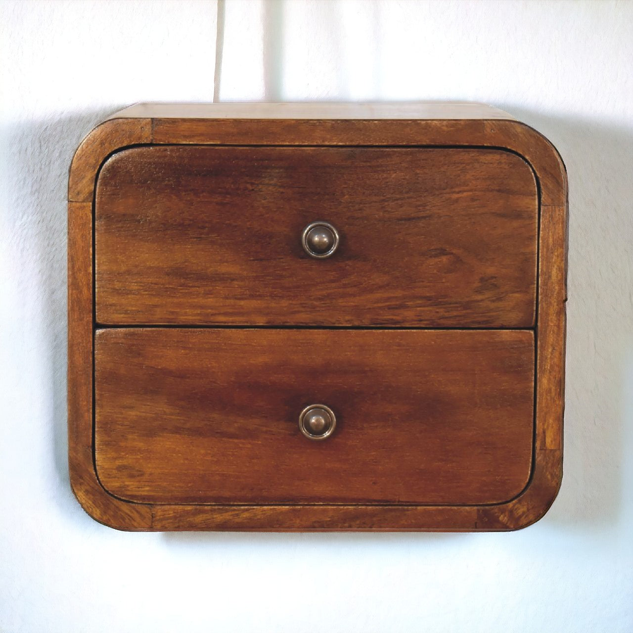 Floating Mini Chestnut nightstand