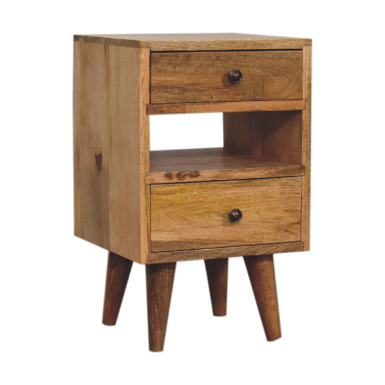 Mini Classic Multi Oak-ish nightstand