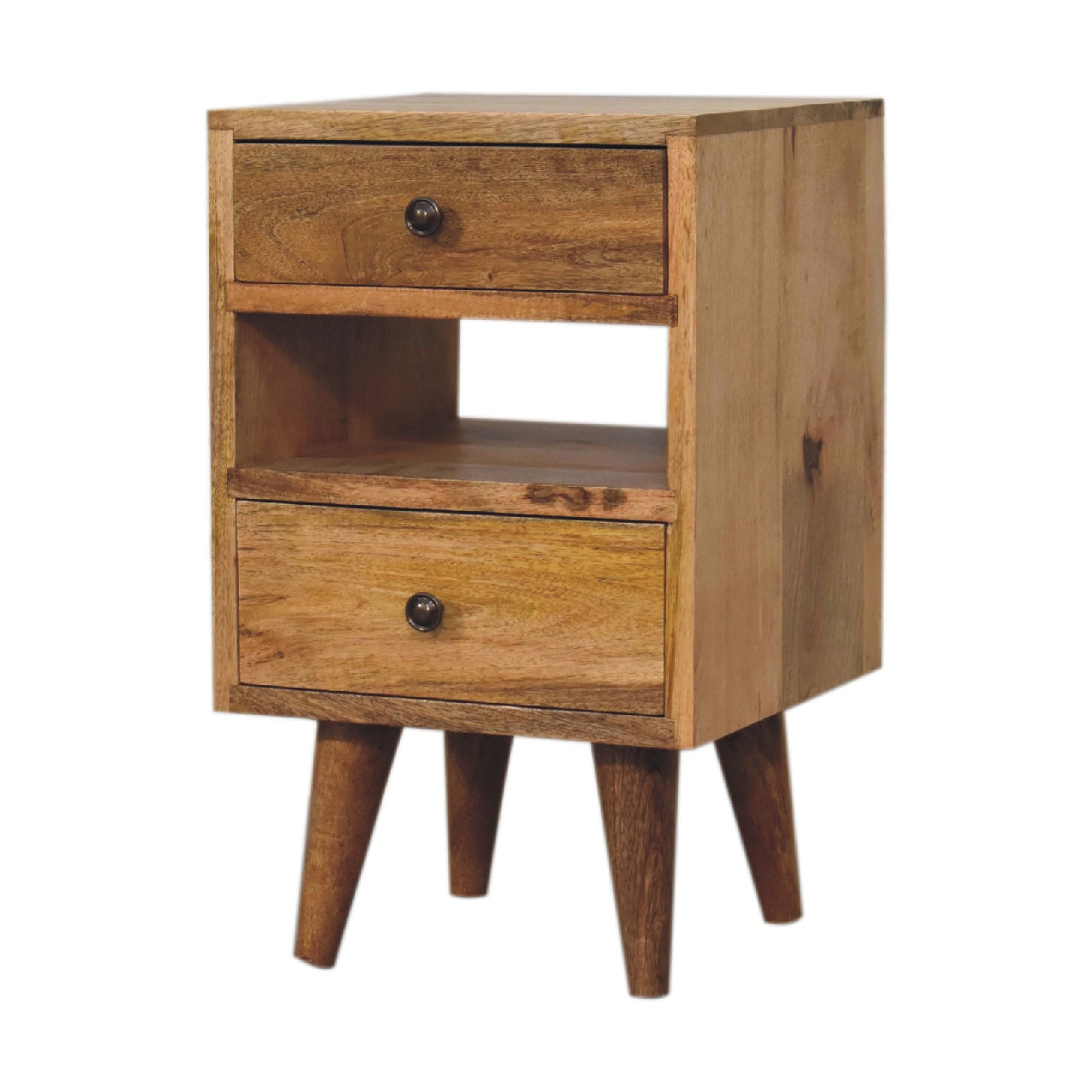 Mini Classic Multi Oak-ish nightstand