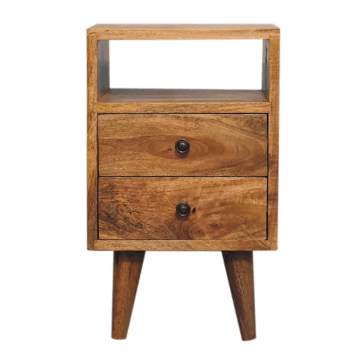Mini Oak-ish Classic Open nightstand