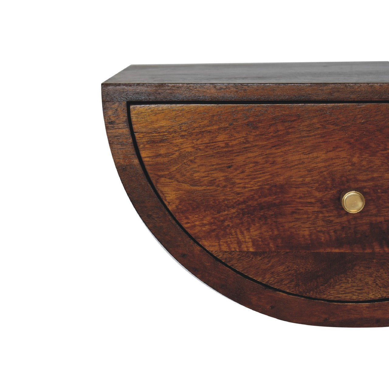 Chestnut Crescent Floating Nightstand