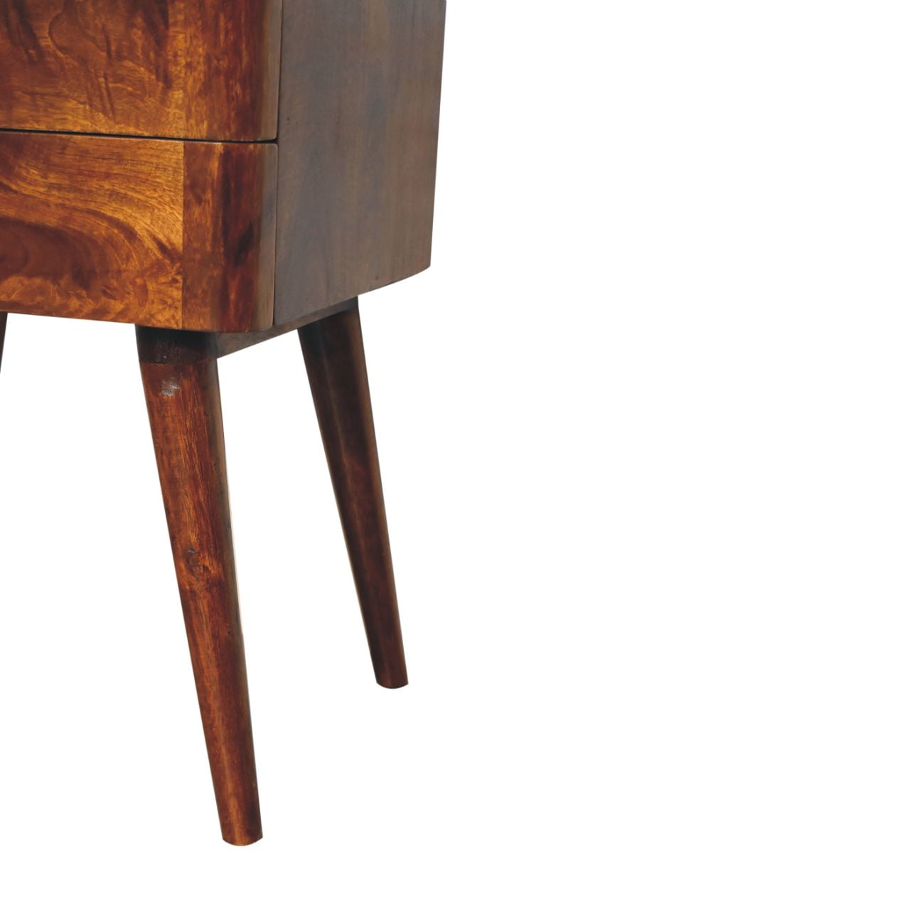 Chestnut T-Bar Nordic Nightstand