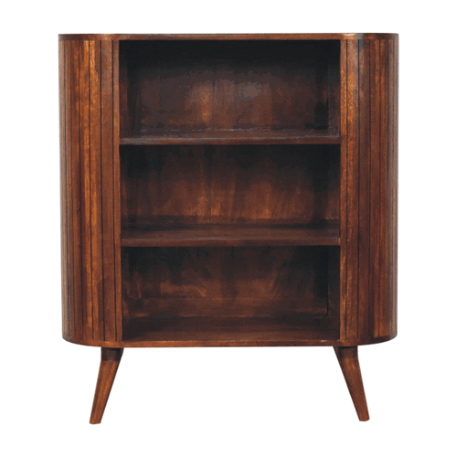 Cortez Chestnut Open Cabinet