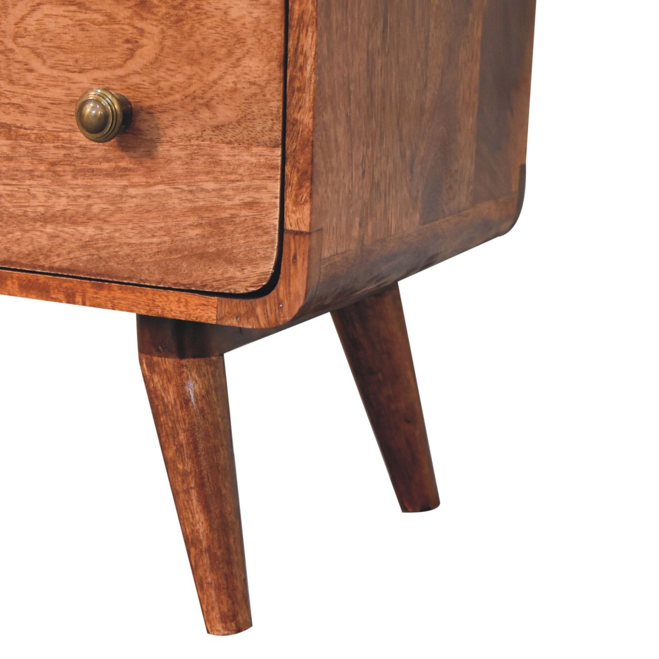 Curved Honey Caramel Chest