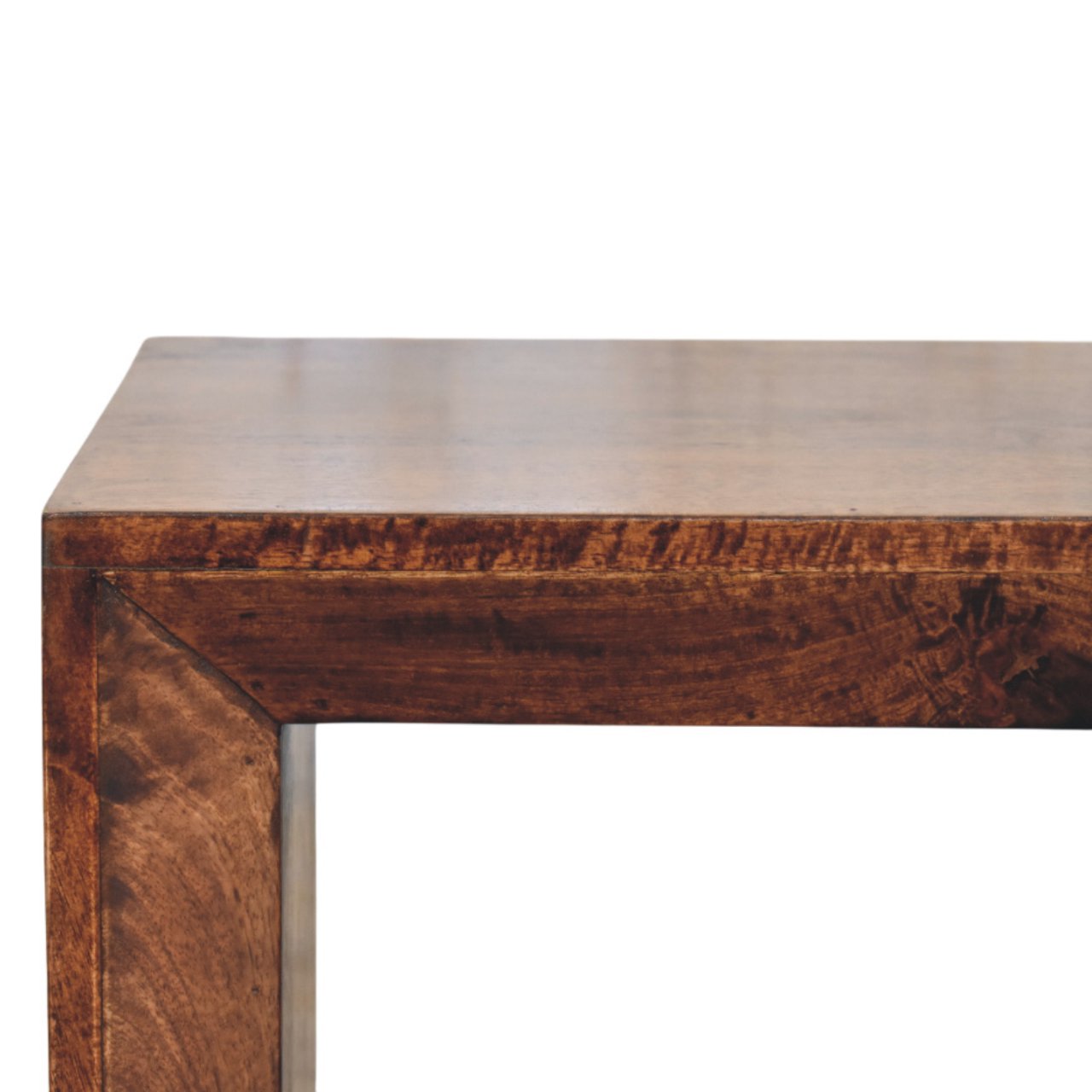 Solis Open California Walnut Side Table