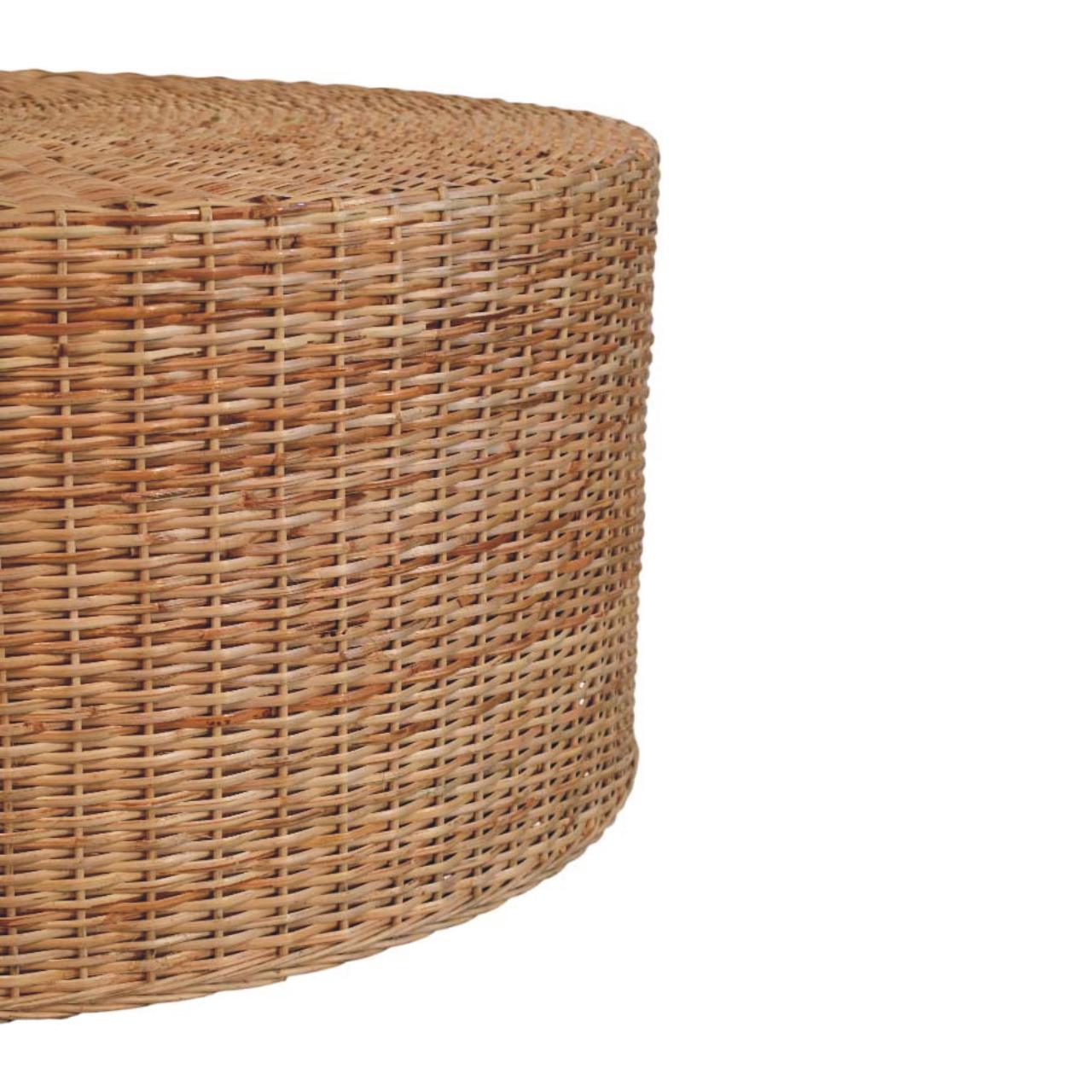 Regency Round Woven Coffee Table