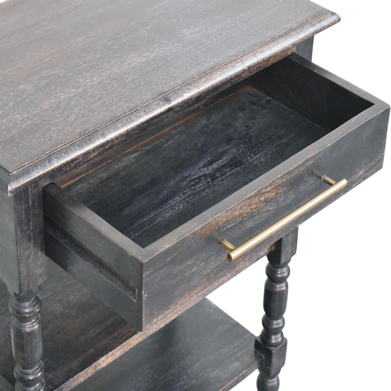Heritage Turned-Leg Side Table