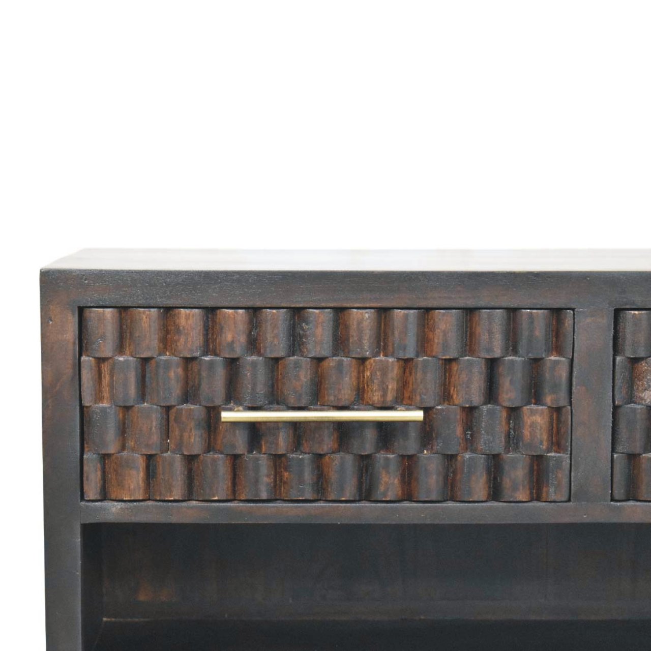 Rattan Curve Edge Nightstand