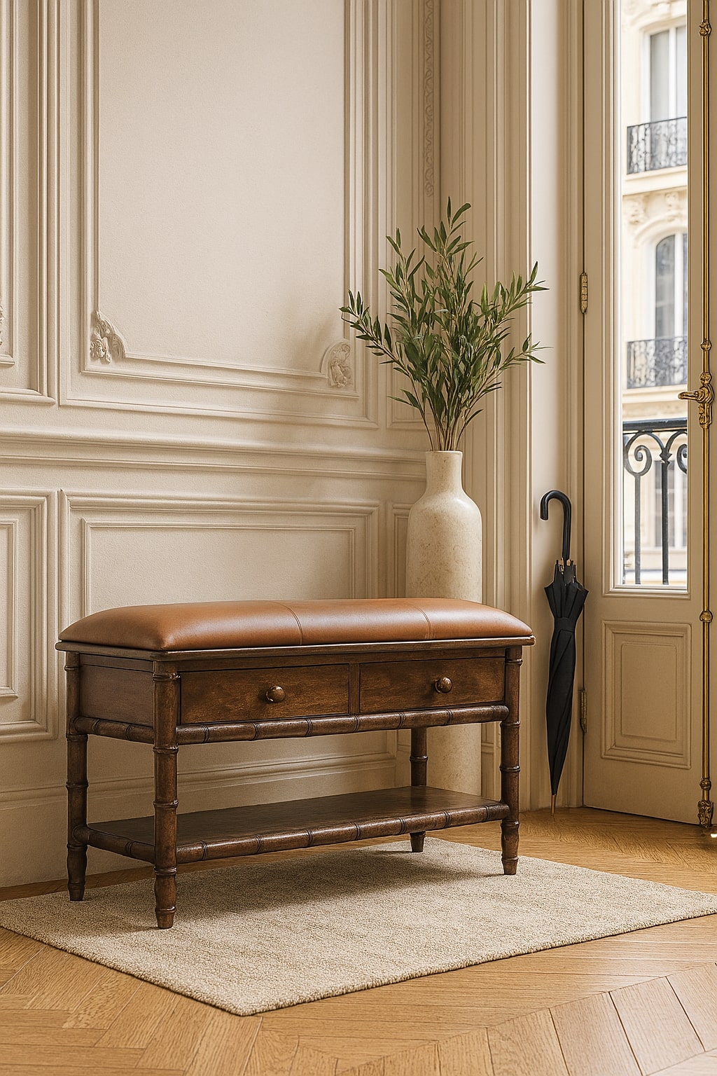 Bamboo Carved Storage