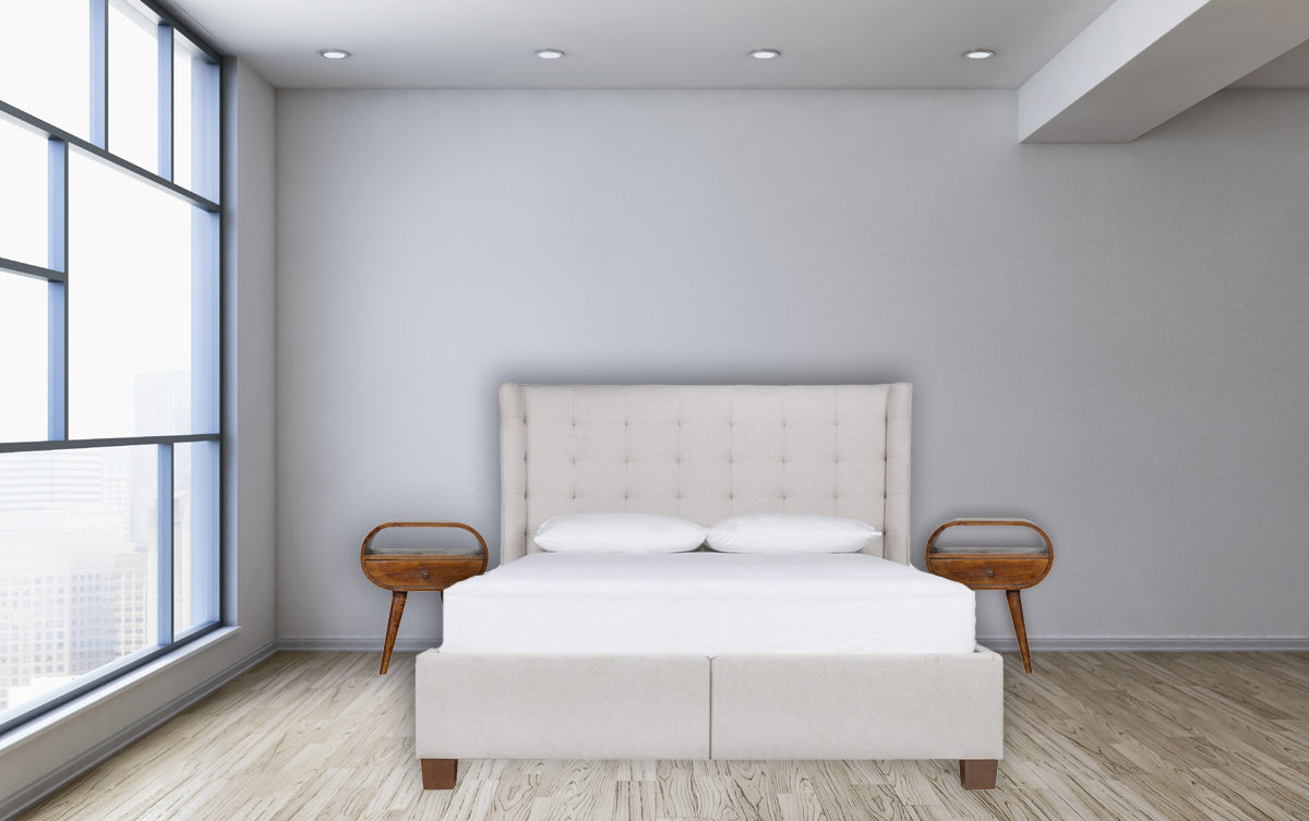 Chestnut 1 Drawer Nightstand