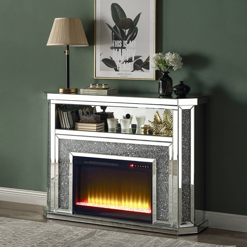 Noralie Fireplace W/LED