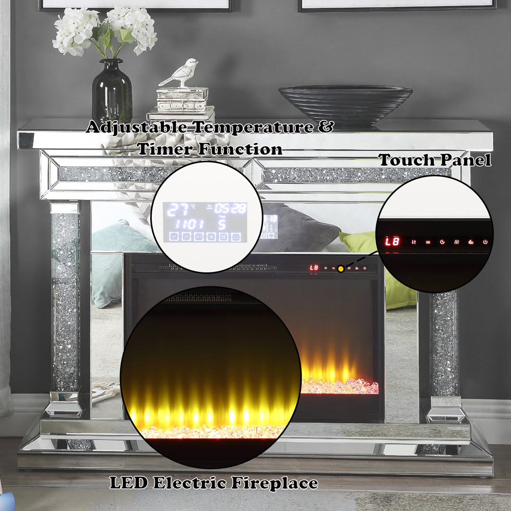 Noralie Fireplace W/Bluetooth