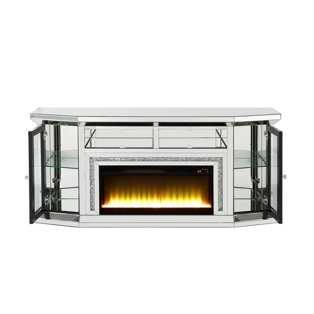 Noralie TV Stand W/Fireplace & LED