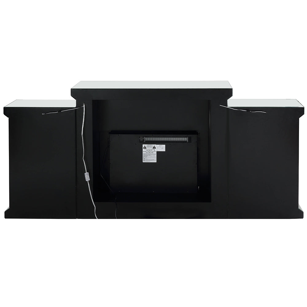 Noralie Fireplace W/LED & Bluetooth