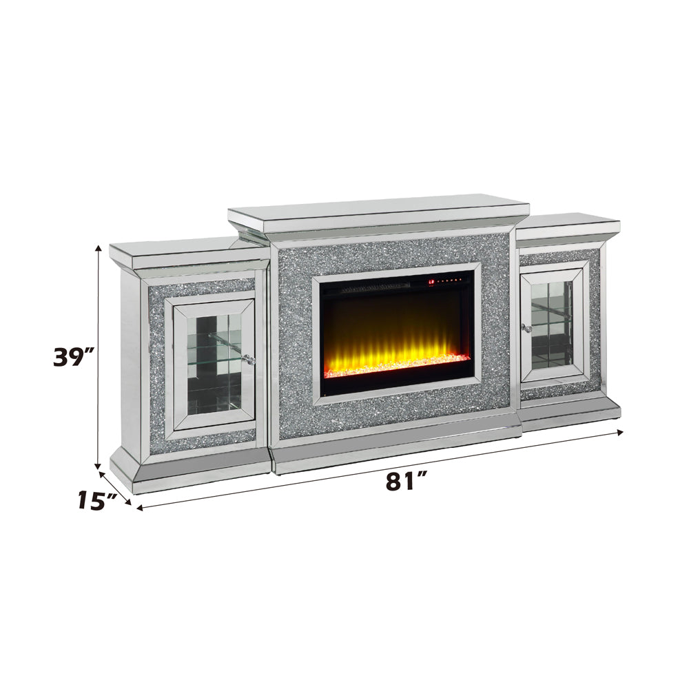 Noralie Fireplace W/Led