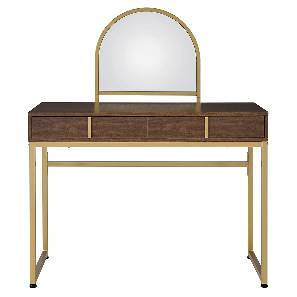Coleen Vanity Desk W/Mirror & Jewelry Tray