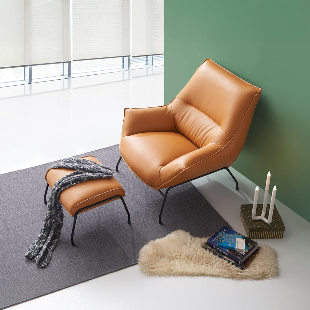 Jabel Accent Chair & Ottoman