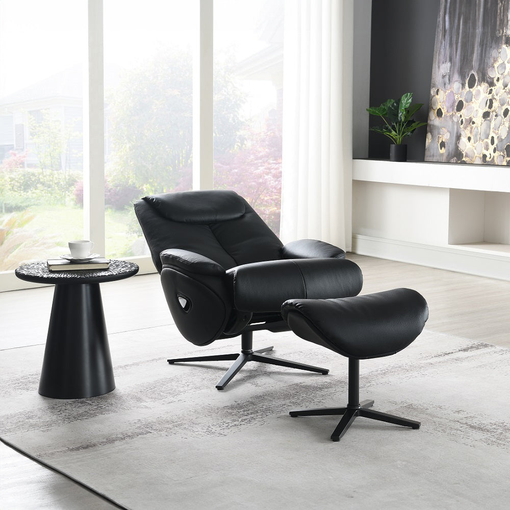 Labonita Motion Accent Chair W/Swivel & Ottoman