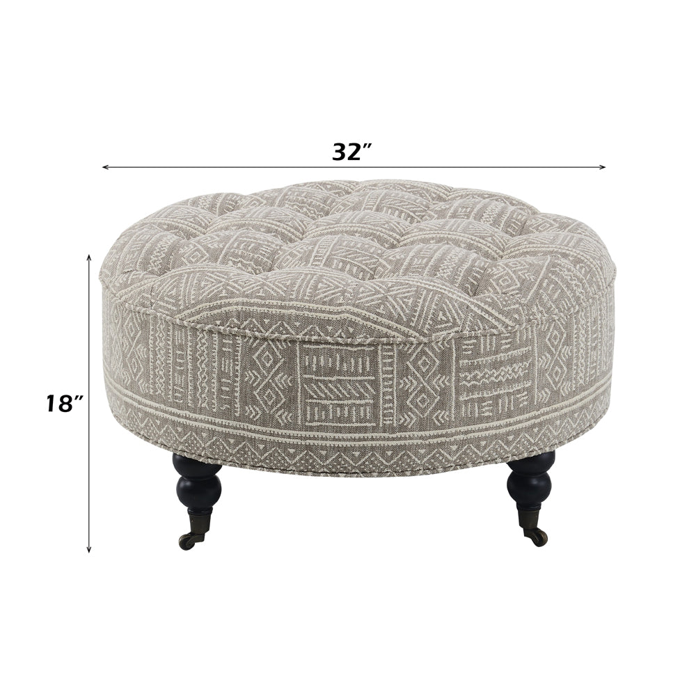 Upendo OTTOMAN W/CASTER