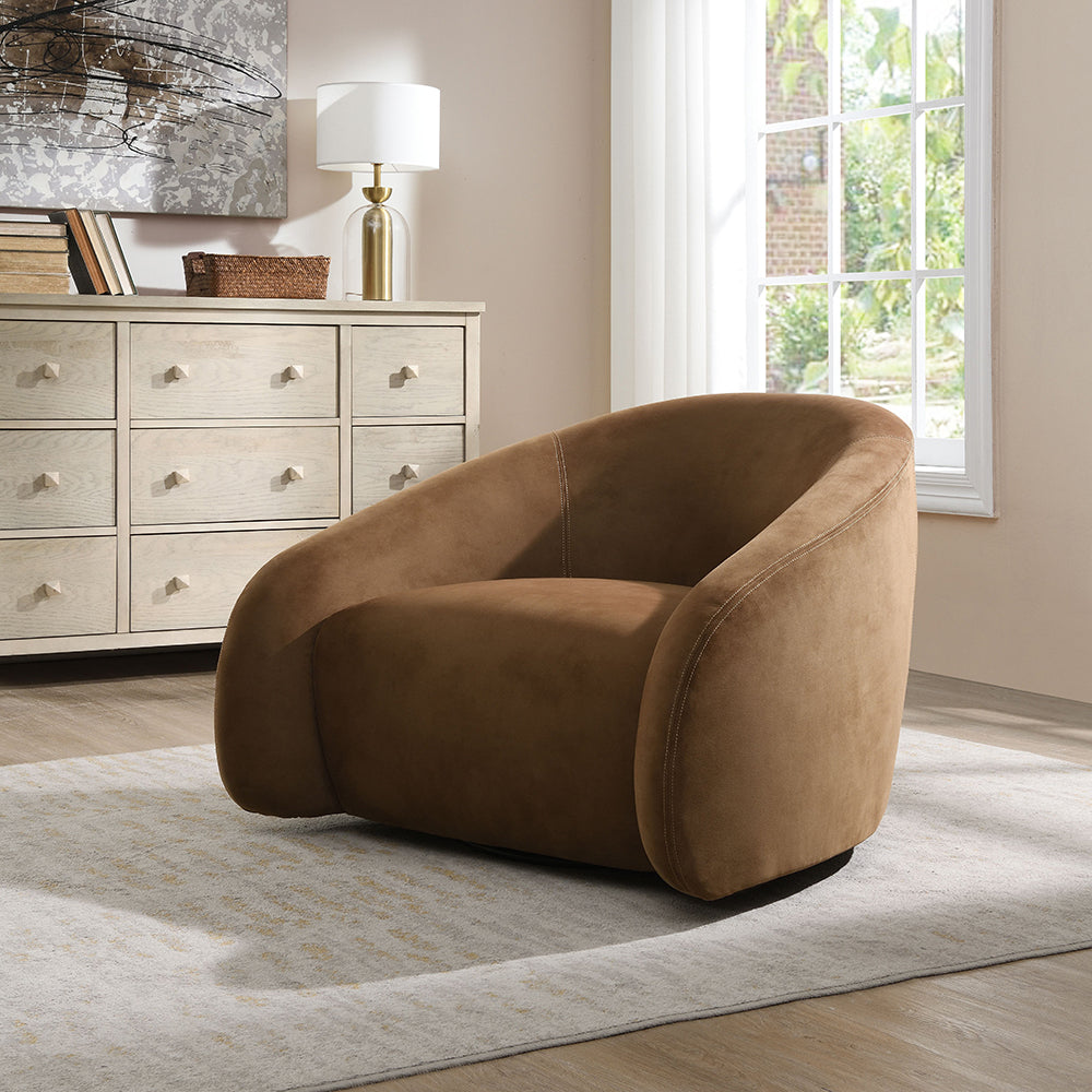Zoey Accent Chair w/Swivel 