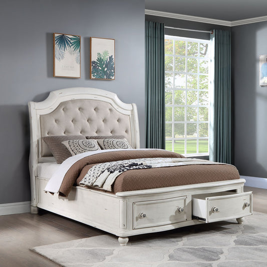 Jaqueline EK Bed W/Storage