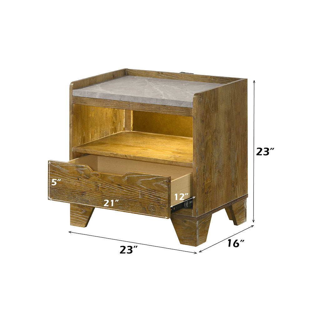 Garcia Nightstand w/LED