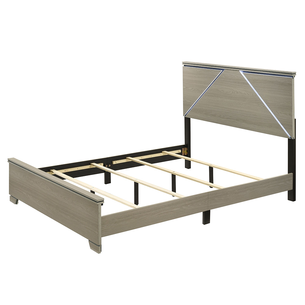 Joanna Queen Bed w/LED