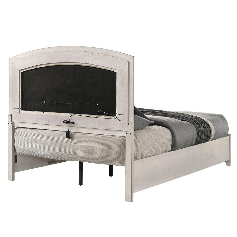 Ramondi Queen Bed w/Storage & LED