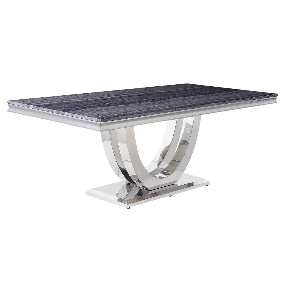 Cambrie Dining Table W/Engineered Stone Top
