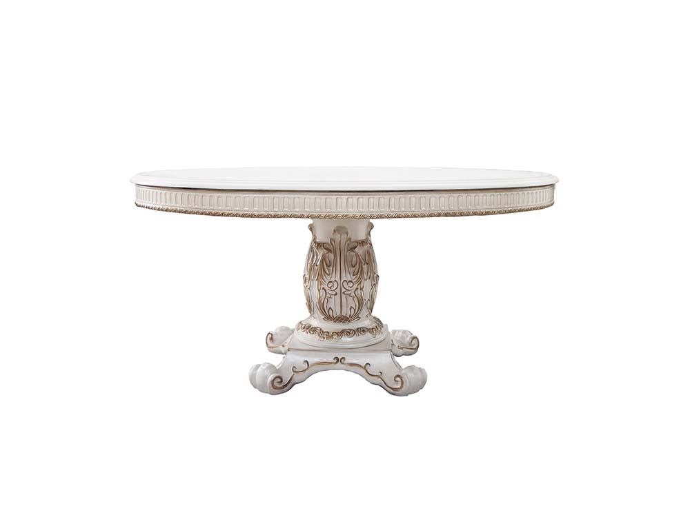 Vendome Round Dining Table W/Pedestal Base