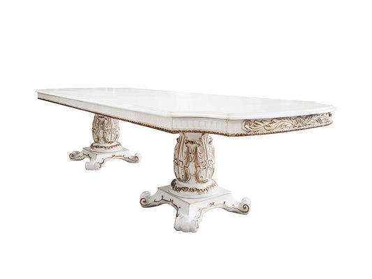 Vendome Dining Table W/Pedestal Base