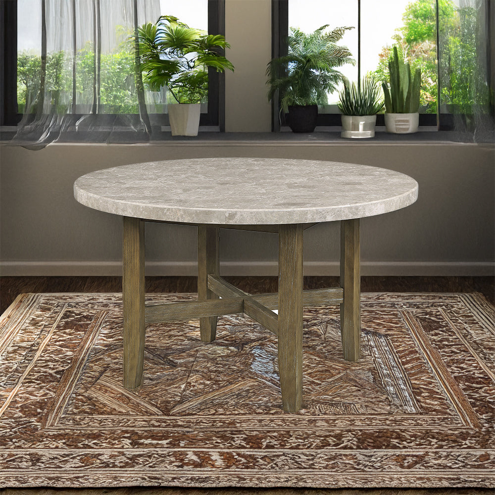 Karsen Dining Table W/Marble Top