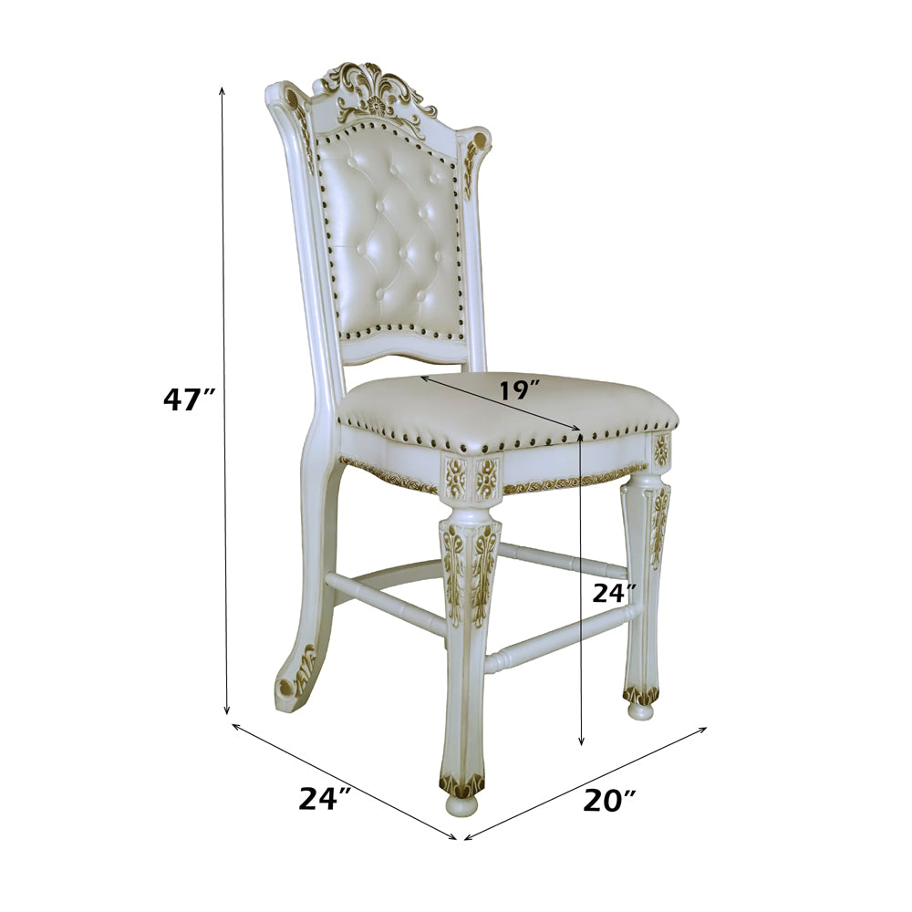Vendome Counter Height Chair (Set-2)