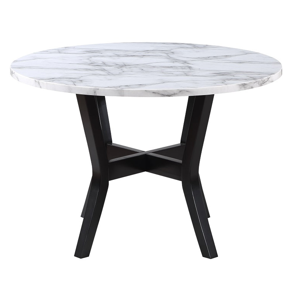 Kusa 5PC Pack Dining Set W/Engineered Stone Top