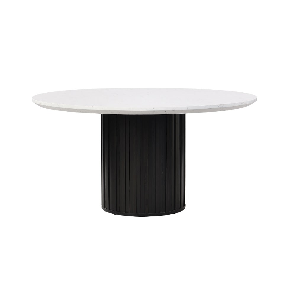 Jaramillo Round Dining Table W/Engineered Marble Top