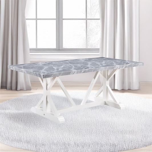Hollyn Dining Table W/Engineered Stone Top