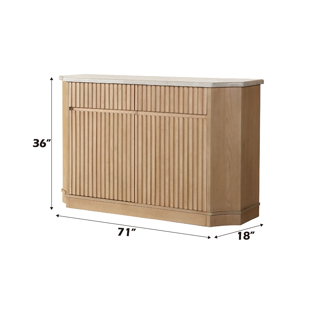 Qwin Server W/Marble Top